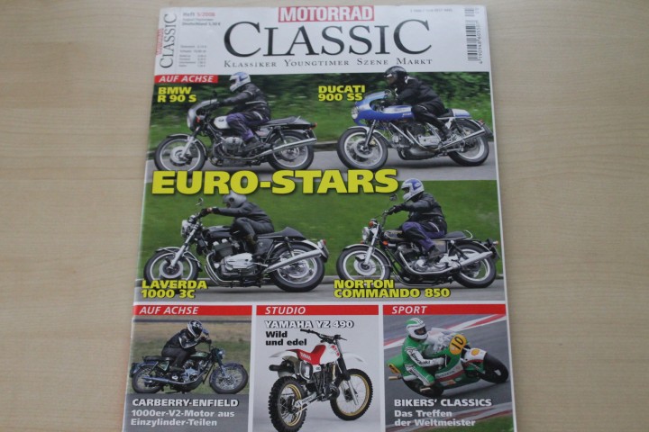 Deckblatt Motorrad Classic (05/2008)